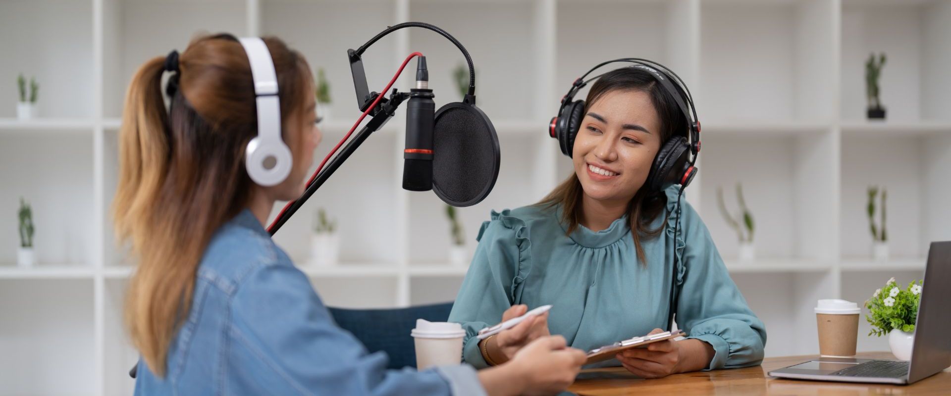 interview recordings background